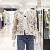 ab.f.z [ab.f.z] 배색트위드자켓 (KSW1HJ11C)