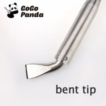 납땜기 무선 인두기 전기 우드버닝기 가스 솔더 인두 고출력 외부 열 펜 유형, 100w, 구부러진 팁, 유럽 ​​연합