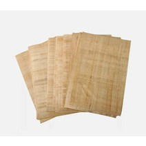 25 진짜 파피루스 종이 20x30cm(8x12인치) 이집트 세트 학교 프린터 역사 주제 고대 알파벳 종이 시트 Maria 스토어 제작. (25장) 화이트 250026