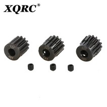 SURPASS-HOBBY 32P M0.8 5mm 13T 14T 15T 16T 17T 18T 19T 20T 21T 1/10 Rc 모델 자동차 모터용 검정색 강철 금속 피니언 모터 기, [09] 21T