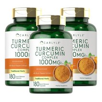 칼라일 Tumeric 커큐민 1000mg 180정 3통