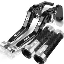 [해외]혼다 PCX125 PCX150 PCX 125 150 2018 2019 2020 2021 모든 년오토바이 CNC 브레이크 클러치 레버 핸들 바 손잡이 핸드 그립, 11-PCX150 ALLYEARS