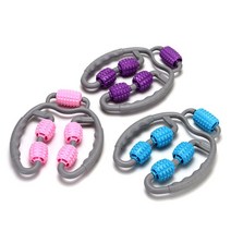 5롤링 3D마사지기/ 뭉친근육 풀기/ 목 어깨마사지, 5롤마사지기-블루, 5롤마사지기-블루