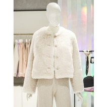 [AK PLAZA] [ab.f.z] 천연모피 양가죽 자켓 (AAW4QF01K)