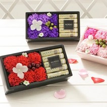 부모님 용돈박스 플라워 S 레드 부모님 생신 환갑 돈다발 상자, 플라워용돈박스(S)바이올렛
