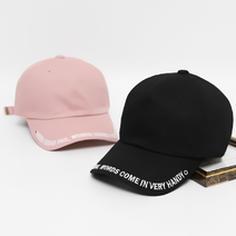 라인볼캡 남녀공용 모자