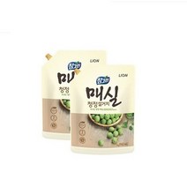 참그린 매실 청정 설거지 세제 리필, 800ml, 6개