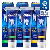 2080 파워쉴드 치약 120g x6개, 블루 더블민트(오리지널)