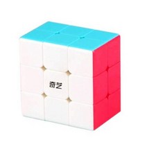 Cuberspeed Qiyi 3x3x2 stickerless Cuboid 스피드 큐브 Qiyi 332 블랙 타워 모양의 퍼즐, (200003699)stickerless개