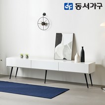 동서가구 이즈 시에라 2000 거실장 INL022, 블랙