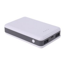 블랙박스보조배터리 diy power bank kit box case 18650 배터리, 하얀