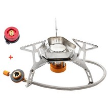 캠핑 가솔린 버너 휘발유 스토브 새로운 야외 미니 휴대용 접이식 가스 202, e 어댑터 포함