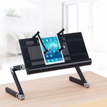 침대독서대 누어뷰 누워서보는 책보기 책받침대 북스탠드 눕서대 높이 각도조절 거치대, A 블랙