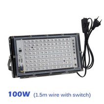 50W 100W 150W UV 투광 조명 AC220V 395nm 400nm 자외선 형광 무대 램프 바 댄스 파티 블랙 라이트용 EU 플러그 포함, CHINA