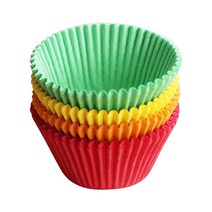 쿠킹스토리 높은 머핀유산지 유산지컵, 4색혼합, 100장