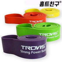 턱걸이밴드 풀업 철봉 홈트친구 턱걸이 보조 라텍스, 3단계_옐로우