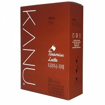 BK작은카페 카누 바닐라 티라미슈라떼 택1 사무실소모품, 카누 바닐라라떼24스틱