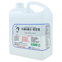 샤크 타일 줄눈 세정제 4kg 백시멘트 백화 욕실 찌든때 제거제, 1개
