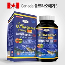 에버그린 프리미엄 울트라 오메가3 1 302mg x 180캡슐, 4개, 180정