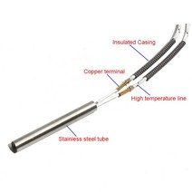 카트리지 히터 7x14 0mm/145mm/150mm/155mm/160mm 가열 요소 316SS 220V/110V/380V 단일 헤드 파이프 400W-, 01 110V_04 440W 7x155mm