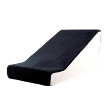 8deco 슬라이드 계단(스펀지포함) 대형 펫스텝, 블랙화이트