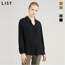 [리스트] (TWWBLL72010) 오픈카라 히든버튼 블라우스(4가지색상) TWWBLL7