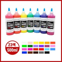 플레이 전문가용 아크릴물감 500ml 대용량, 01.White