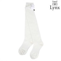 링스골프 링스 여성 탁텔사 폼폼이 니삭스 L21B3SC758_WH, 사이즈