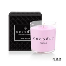 코코도르 뉴 프리미엄 자 캔들, 2개, 티로즈