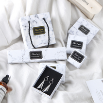 KD 쥬얼리 선물포장 상자 귀걸이 목걸이 반지 케이스, 대리석상자(9 x 9 x 3 cm), 1개