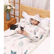 가정용 사우나 미니 스팀 이동식 습식 1인용 찜질방 나혼산, 2세그먼트나비+분리형모자누워서자유롭게앉기열소매대형스크린