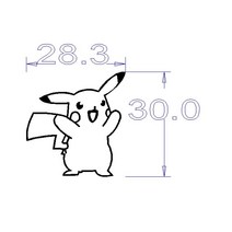 떡도장 베이킹인두 3cm 불도장제작 모형 현품 불도장만들기 인두도장, 벤딩핸들+3cm패턴(B-218)