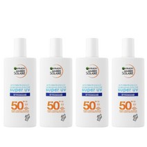 가르니에 슈퍼 UV 썬크림 플루이드 SPF50 40ml x 4개