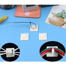 전선 벽 바닥 정리 케이블 타이 고정 홀더 10P 전선홀드, DDB_상품선택