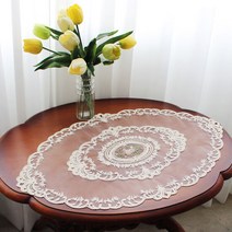 라움아트 쥴리에뜨 자수 레이스 러너 72cm 콘솔러너, 단품, 단품