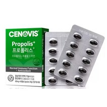 세노비스 프로폴리스 600mgx60정 아연 캡슐 뉴질랜드 호주산 면역력에좋은 항산화영양제 알약, 1개, 60정