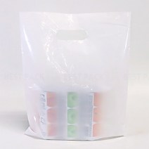 PE화이트 비닐쇼핑백 (100매) 12종 폭없는 일반/두꺼운 포장 봉투 인쇄제작 가능, 일반두께 31호 22x31, 1묶음(100매)