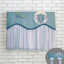 방풍직취달자걸이 에어컨 더스트커버 커버걸이 거실벽걸이 바람막이 냉방 바람막이, 코끼리(더블캐시미어방풍커버)가능시작, 고객서비스남겨주세요메시지를특정모델에어컨.우리는선택할