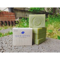 비누두레 알로에 샴푸비누 100% 천연 고체 수제 CP 샴푸바 팜프리