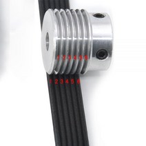 고무 리브 벨트 기계 V 리브드 벨트 목공 대패 멀티 웨지 PJ 풀리 슬롯 4 5 6 PJ1499 1524 1575 1600/1626 ~ 1956, PJ1905-750J, 5 Ribs