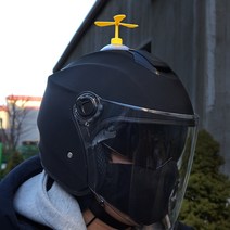 코코사라삼에스 오토바이 헬멧 장식 악세사리 헬리콥터 용품, B33-헬리콥터-블루