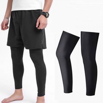 농구타이즈 운동타이즈 발보호 자전거타이즈 타이즈 다리쿨토시 발토시 다리토시 쿨타이즈 남성레깅스쿨, 본상품선택, 2-발토시1P-화이트L