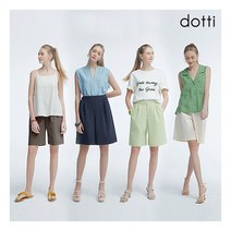 [도티] [DOTTI] 여성 썸머 시어서커 5부 팬츠 4종