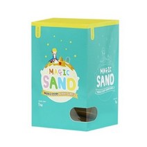 매직샌드 수액 모래 놀이 화이트 1kg