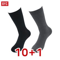[10+1] BYC 남성 고급 정장 양말 세트 SSM0132 (2매입) - 남자양말 장목양말 고급양말 신사 정장