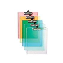 A4 나이스 눈금자 클립보드 PS 아크릴 메뉴판 펜꽂이홀더 서류판, 노랑(80303134)