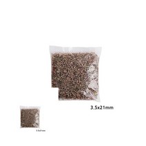 다용도 3.5MM 피스 나사못 2000개입 길이 21MM 천연색 선반나사 피스못