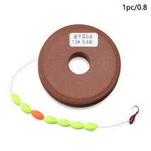 얼음낚시 0.3 0.5 0.8 루어 미끼 잉어 낚시 후크 레드 웜 전복 헤드 실물 같은 태클 키트 겨울 얼음 호수 액세서리, [08] Hooks Wire Set 0.5