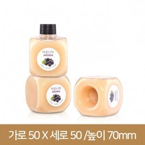페트병 큐브블록100ml (쌓는 물병)(A) -단마개, 검정, 1개