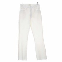 마더 0558 화이트 데님 부츠컷크롭진 [28]